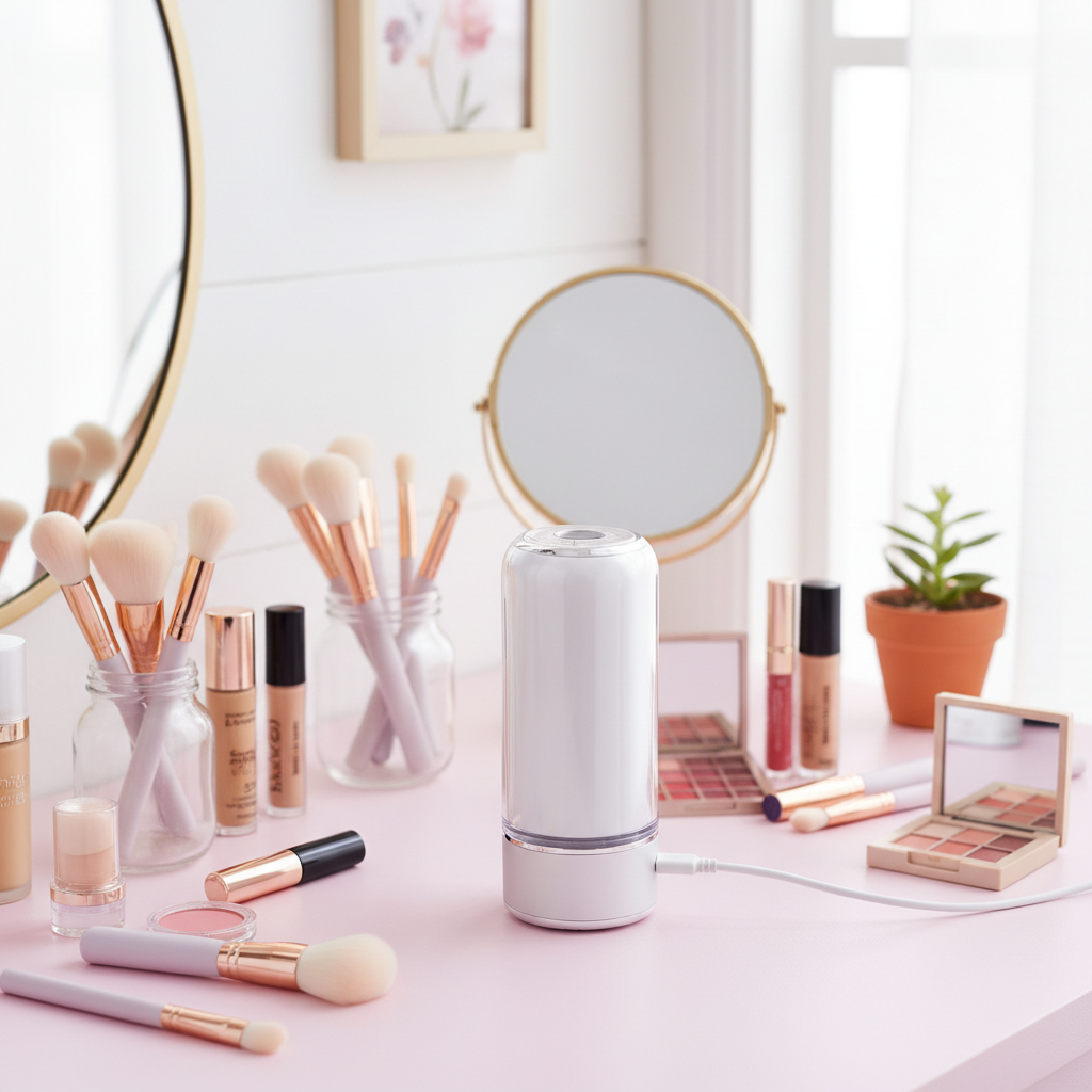 Pink pastel setting